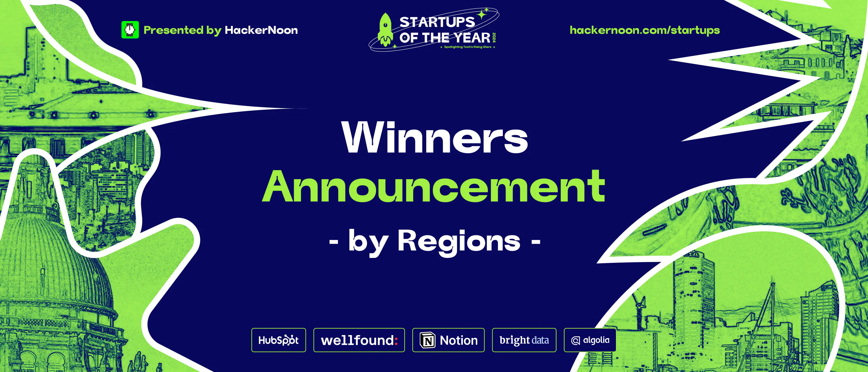 featured image - Startups van die Jaar 2024: Vier die beste stede wat innovasie dryf