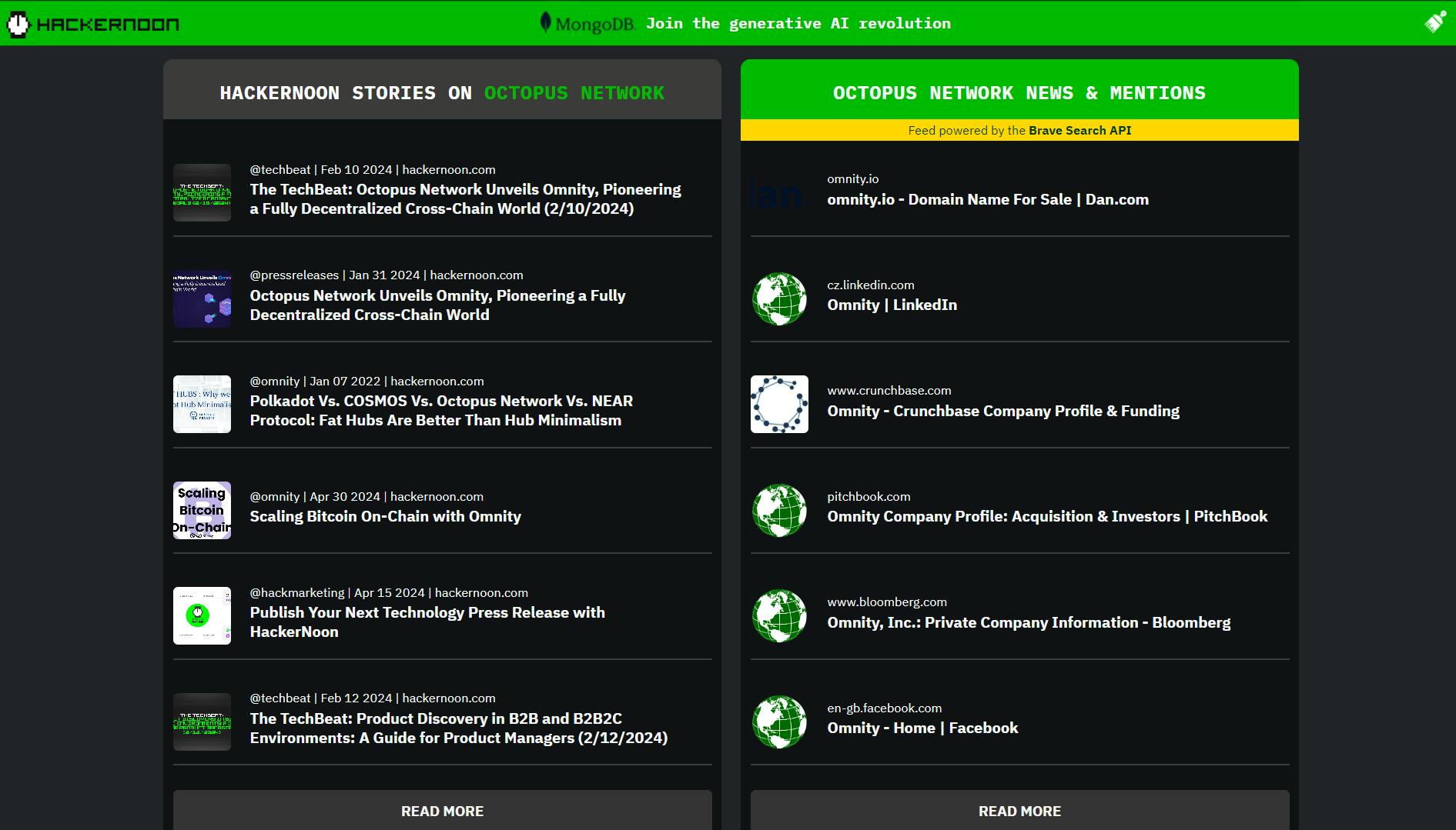 featured image - Встречайте Octopus Network: компания недели HackerNoon