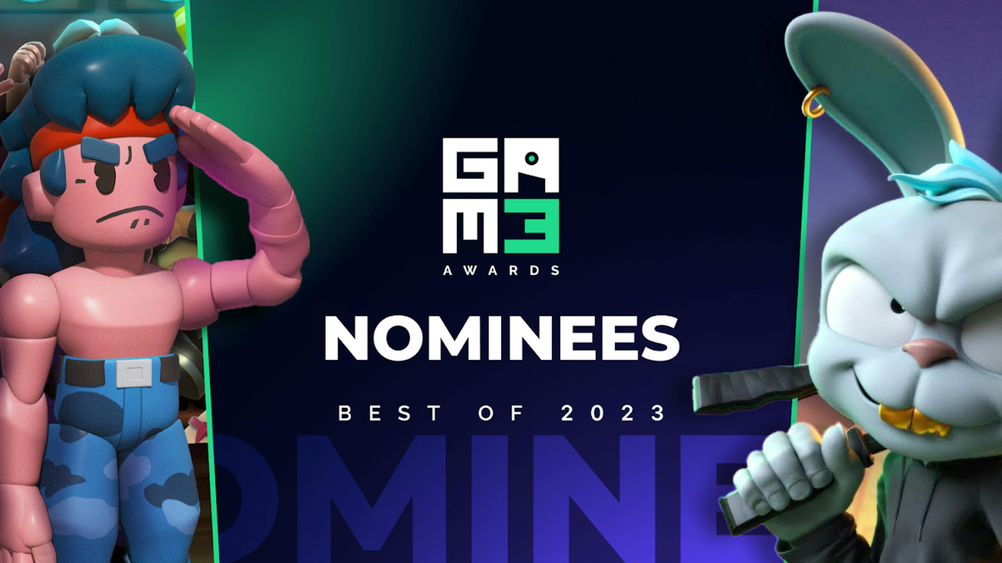 featured image - Die GAM3 Awards kehren zurück, um Web3 Gaming zu feiern: Die endgültigen Nominierten der engeren Auswahl werden bekannt gegeben