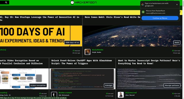 /one-tap-google-signup-and-login-yup-hackernoon-has-it feature image