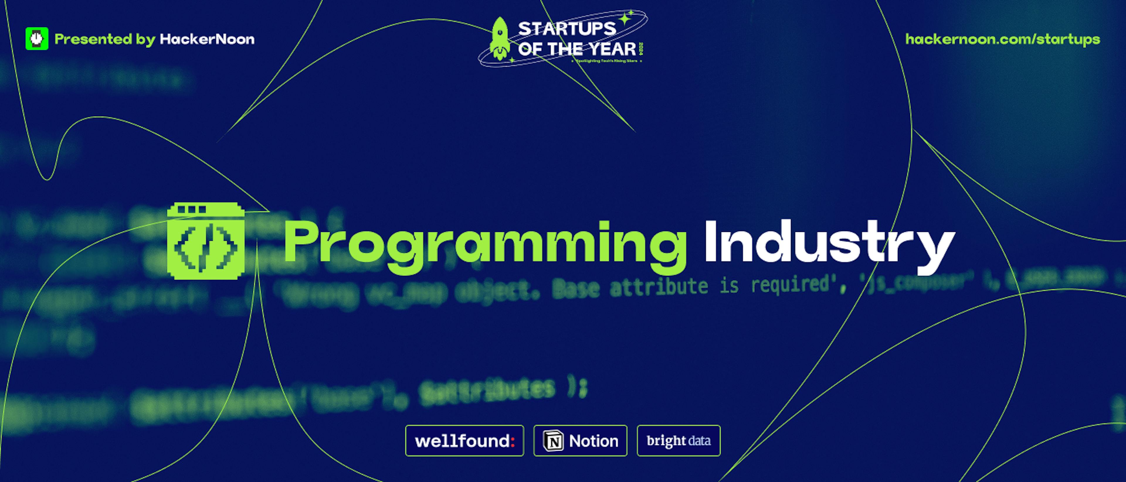 featured image - Startups of The Year: Meet the Programming Industry