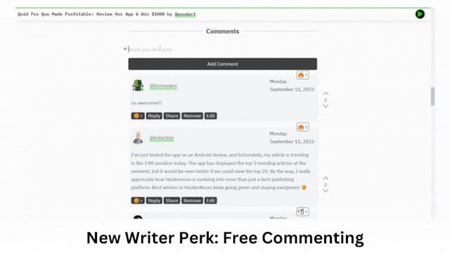 /new-on-hackernoon-free-commenting-for-all-writers feature image