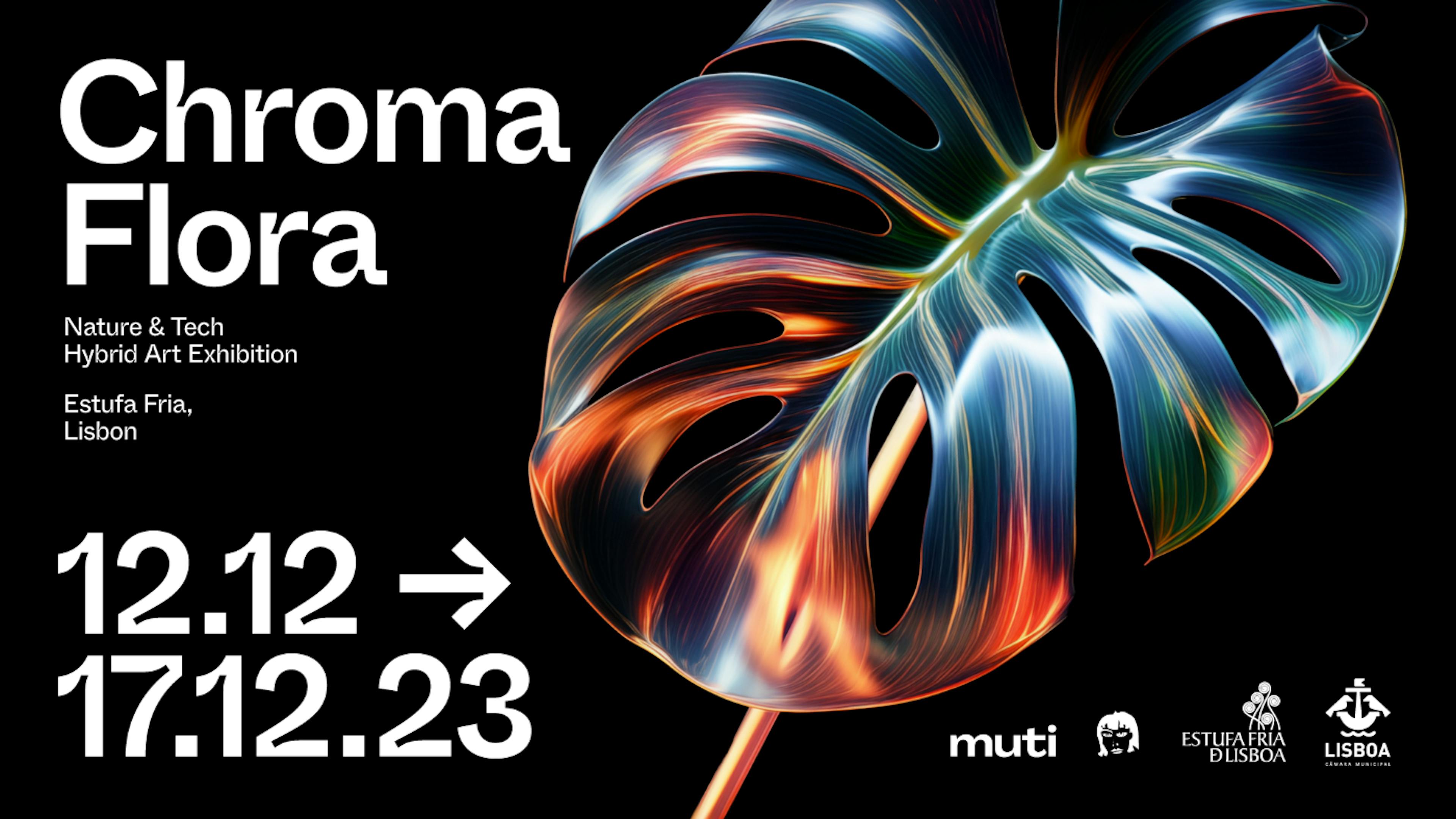 featured image - ChromaFlora - a Hybrid Exhibition in the Estufa Fria in Lisbon: Where art meets technology in nature