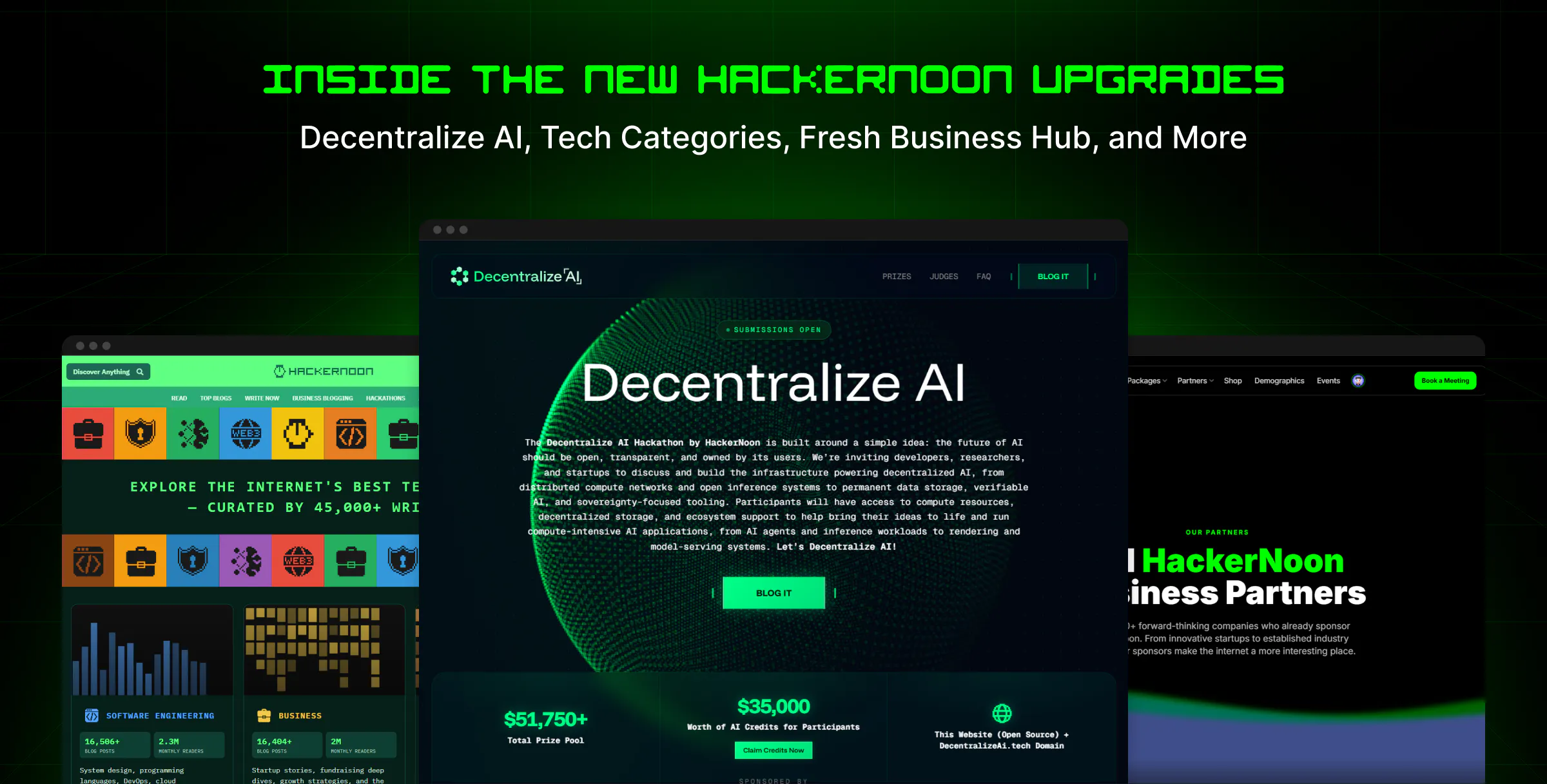 Decentralize AI, Tech Categories, Fresh Business Hub, and More: Inside the New HackerNoon Upgrades