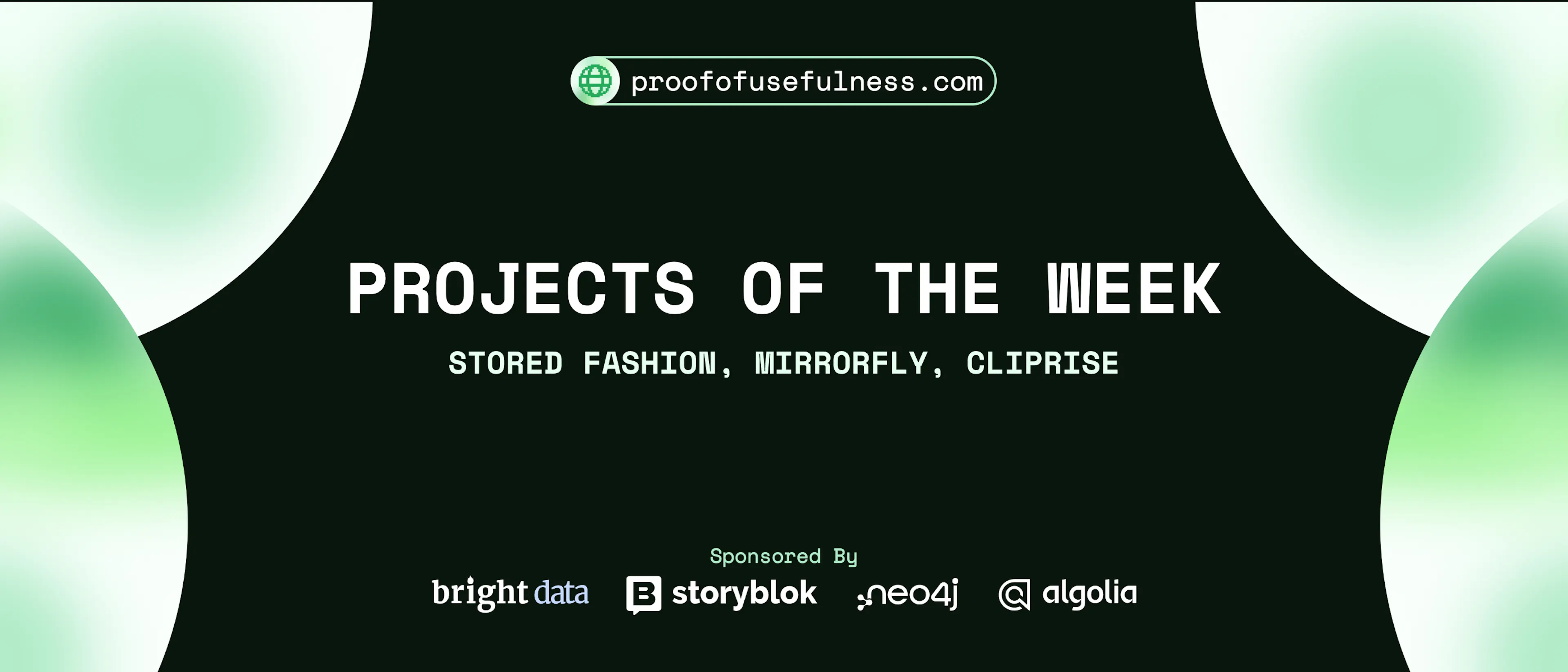 featured image - HackerNoon Projects of the Week: Stored Fashion, MirrorFly & Cliprise