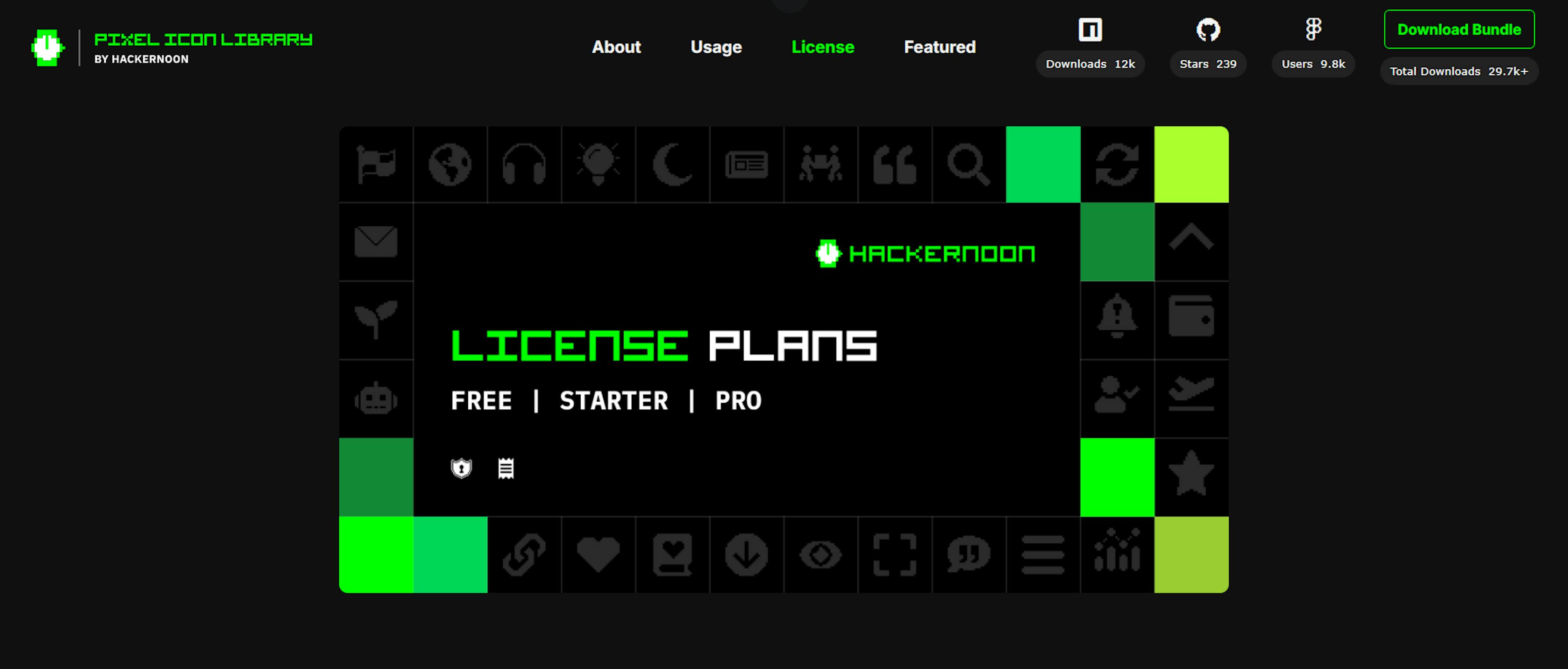 featured image - New Licensing Options for Pixel Icon Library: Free, Starter & Pro Plans