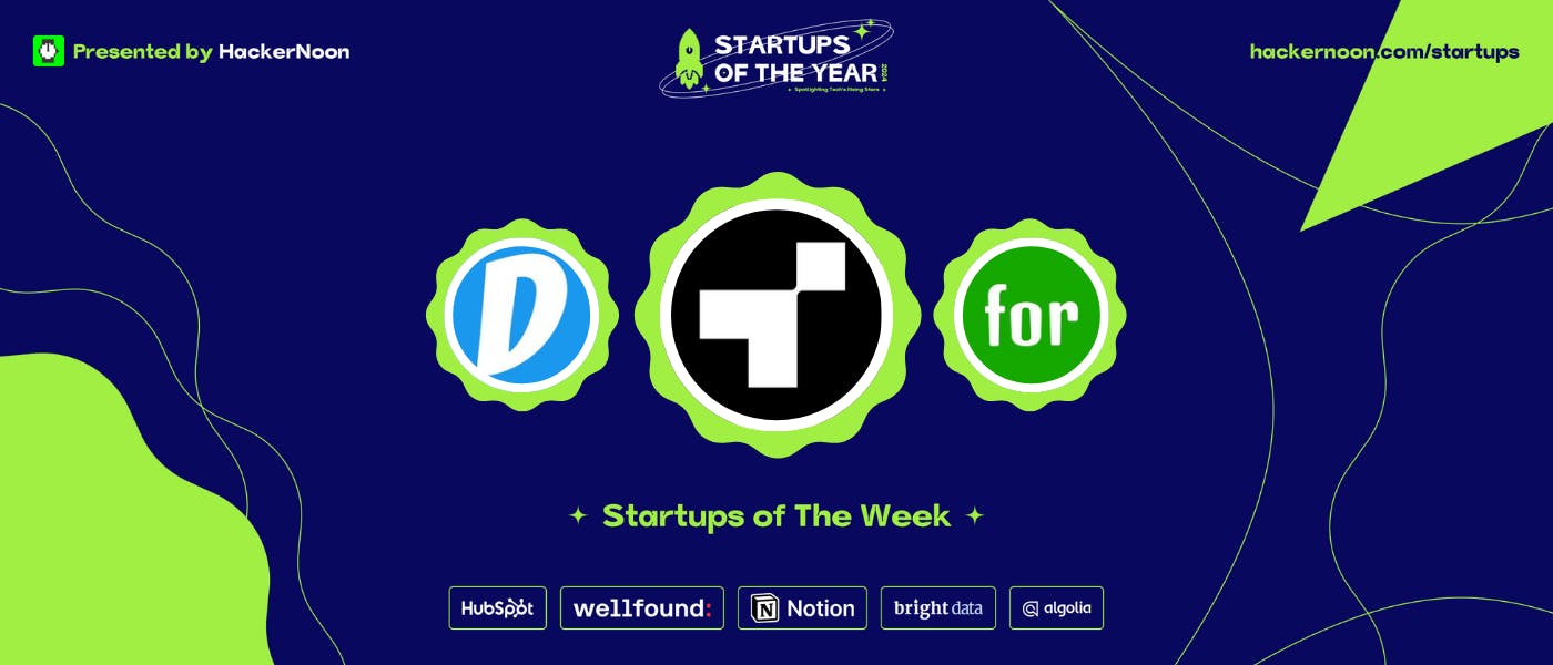 Meet Torram Labs, BookForSport & Dealscard: HackerNoon Startups of the Week