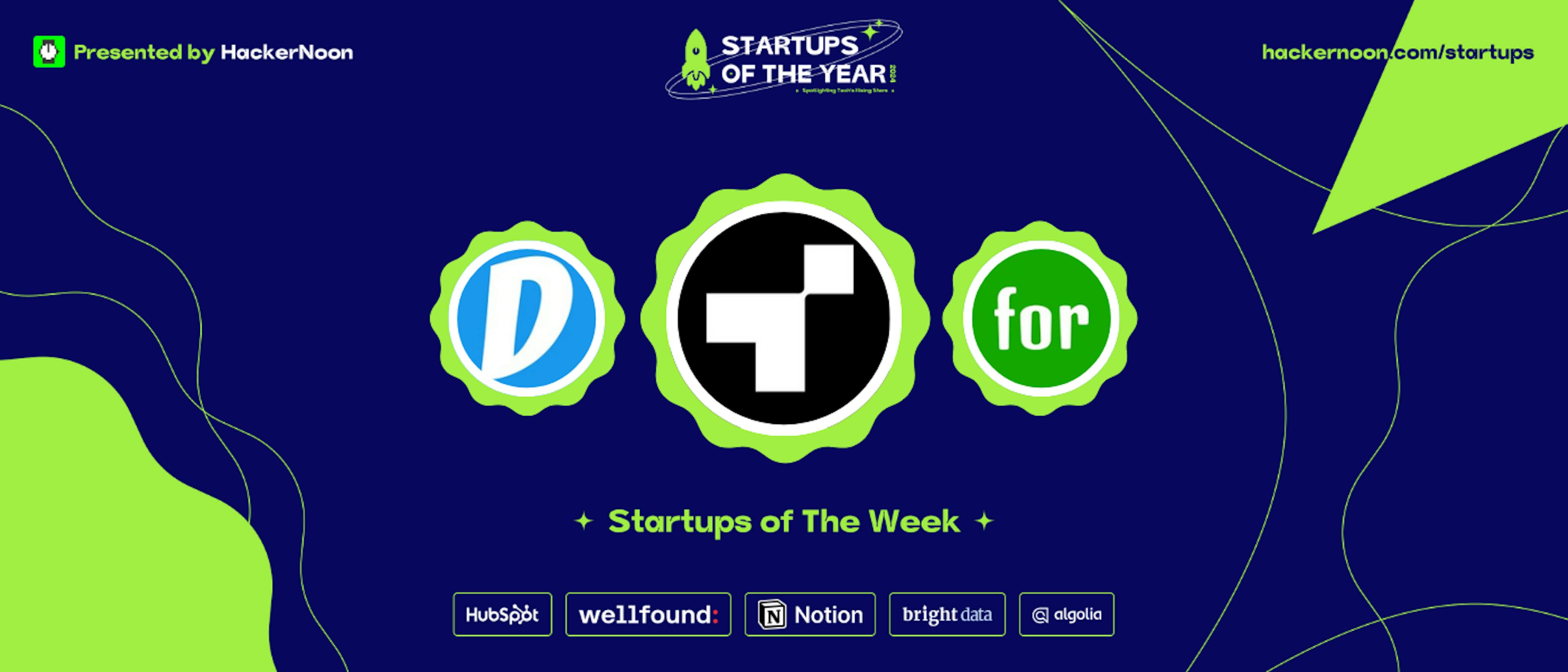 featured image - Meet Torram Labs, BookForSport & Dealscard: HackerNoon Startups of the Week