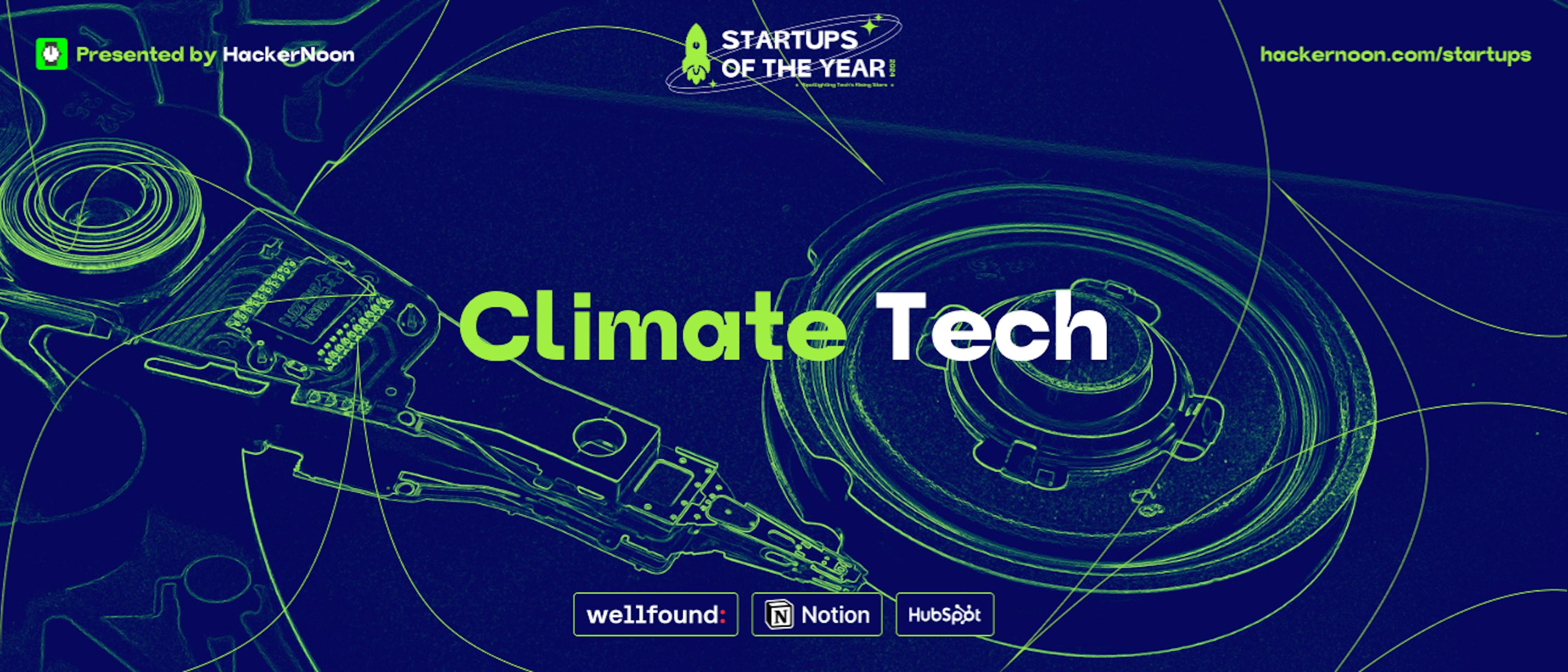 featured image - Startups del año 2024: 3246 startups nominadas en la industria de la tecnología climática