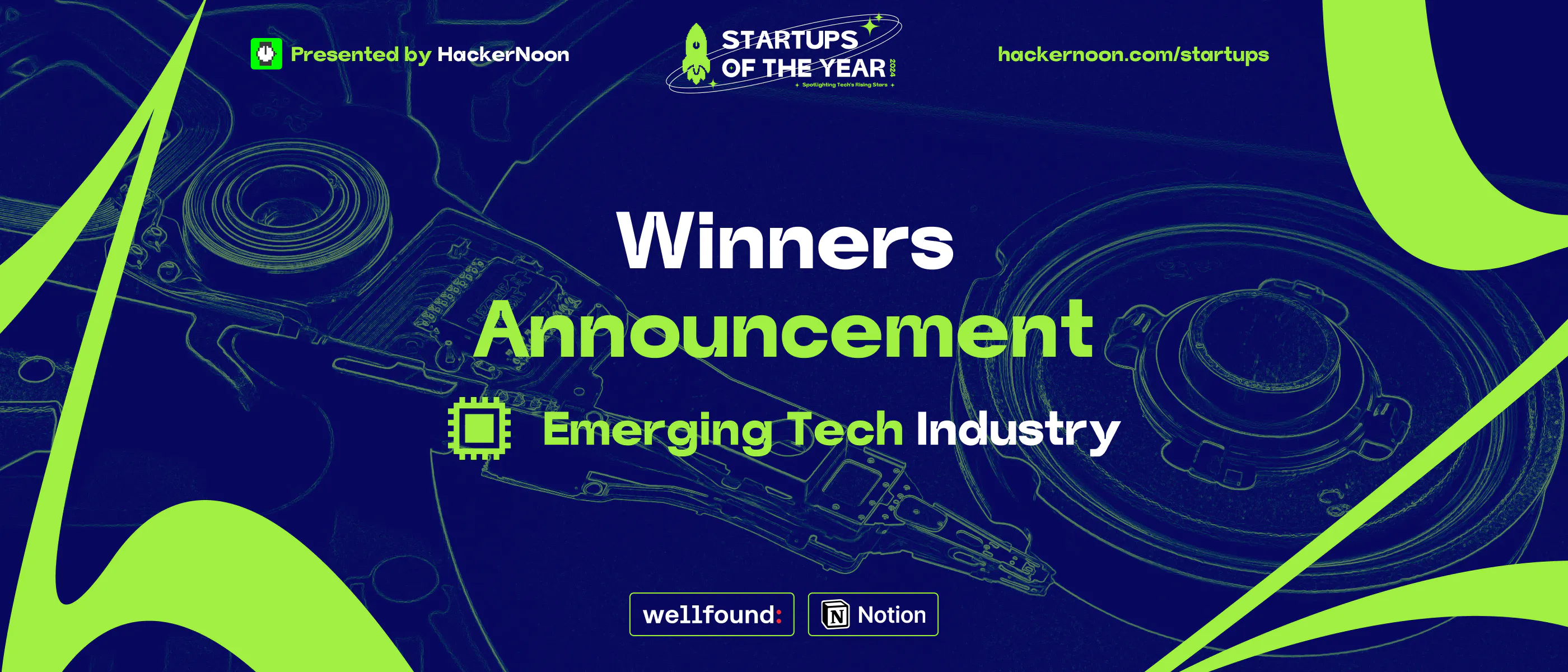 featured image - Startups of the Year 2024 Winners: Emerging Tech(新興技術)