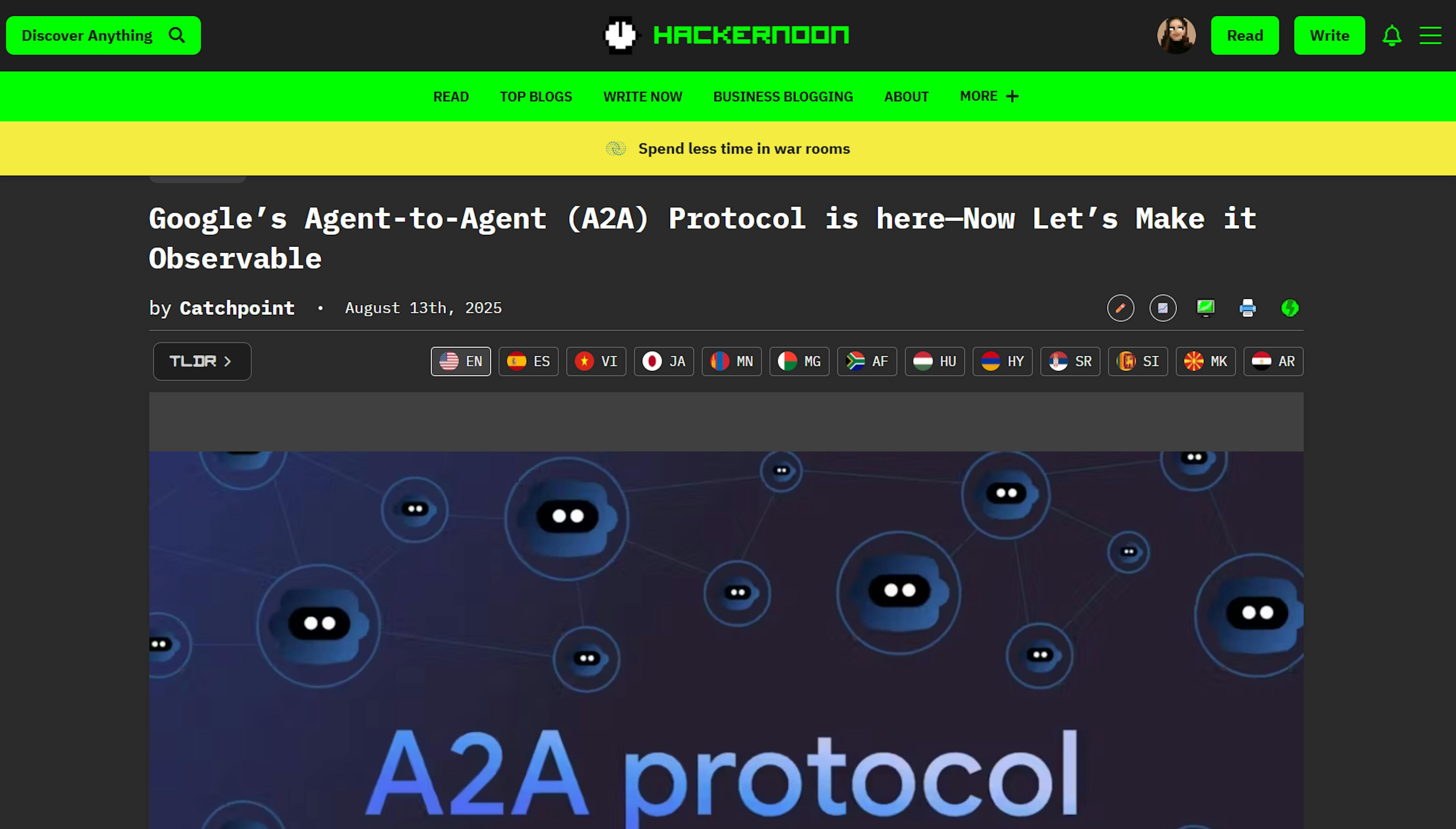 featured image - Meet Catchpoint: HackerNoon Company of the Week