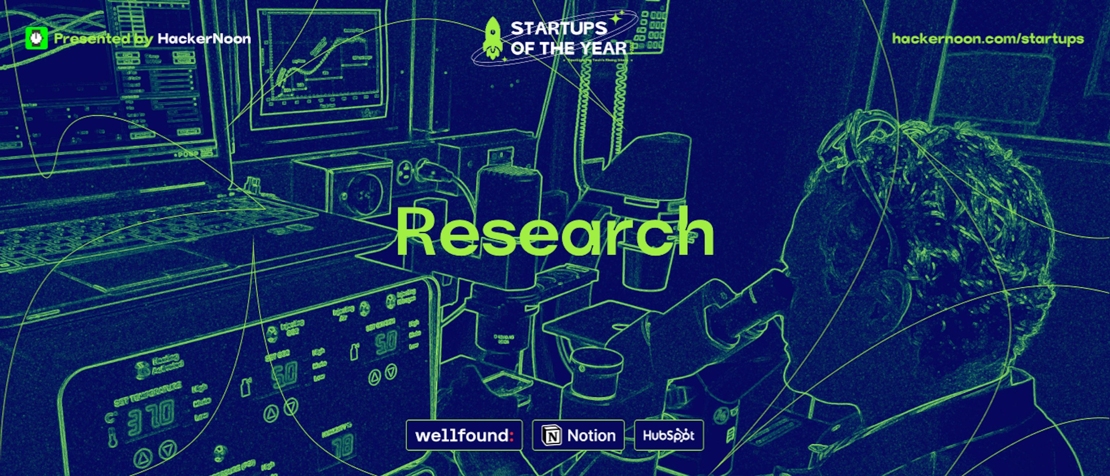 featured image - Startups of The Year 2024: 7,065 Startups Nominated in the Research Industry