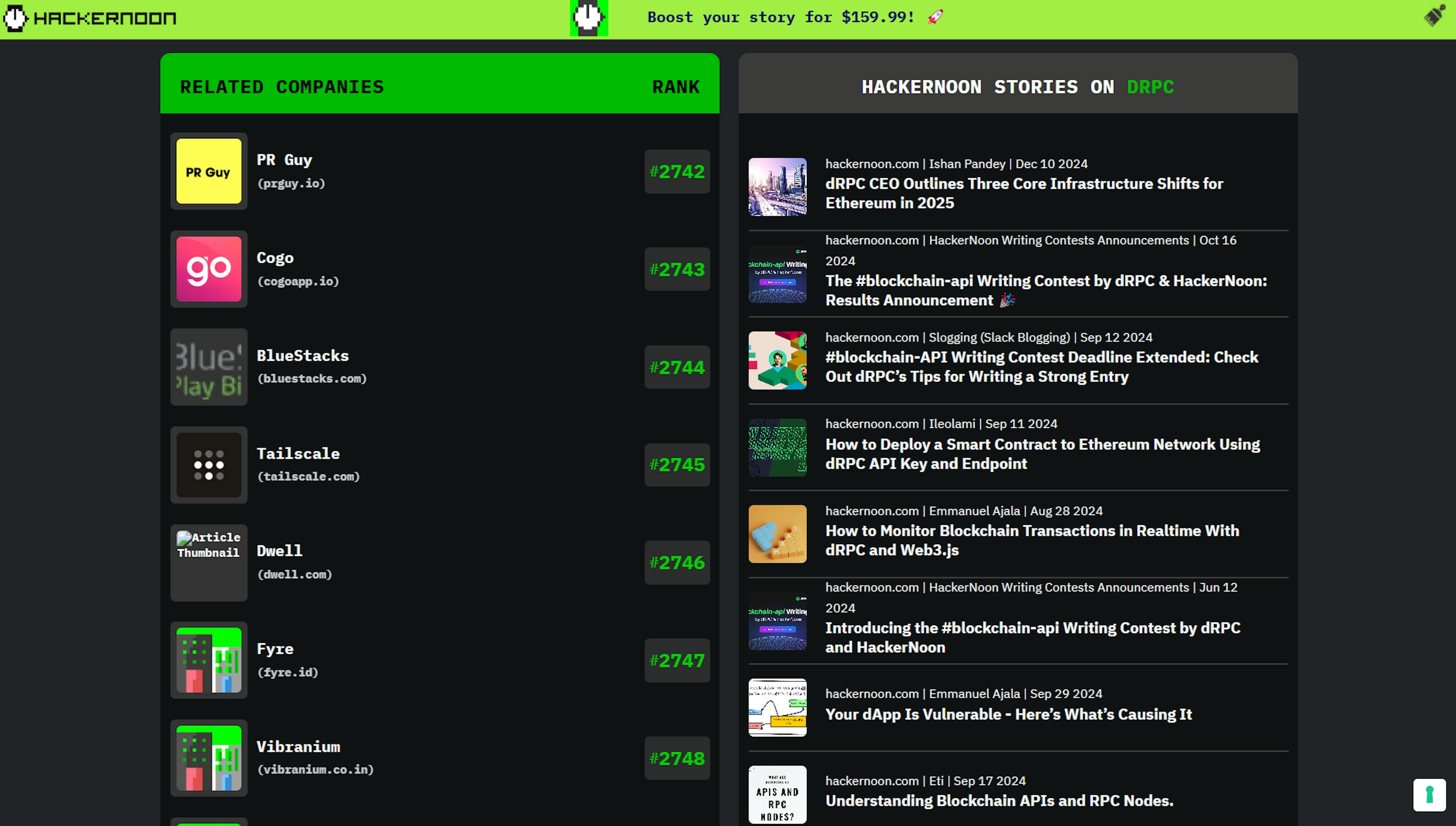 featured image - Meet dRPC: HackerNoon Company of the Week