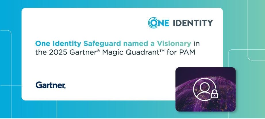 One Identity Safeguard Named a Visionary In The 2025 Gartner Magic Quadrant For PAM | HackerNoon