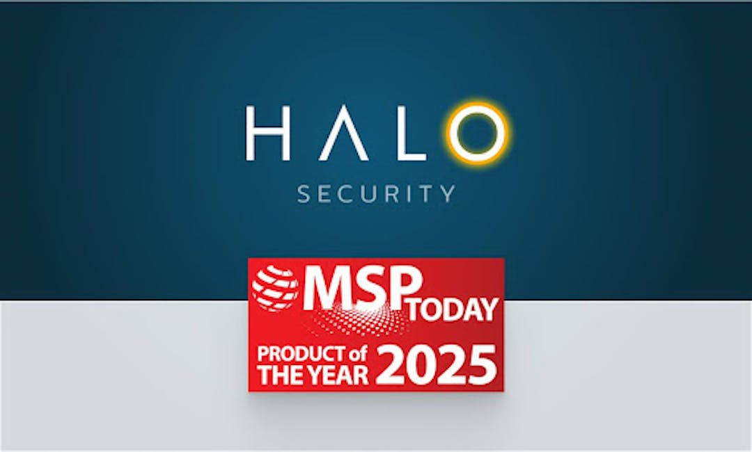 featured image - Halo Security Honored With 2025 MSP Today Product Of The Year Award
