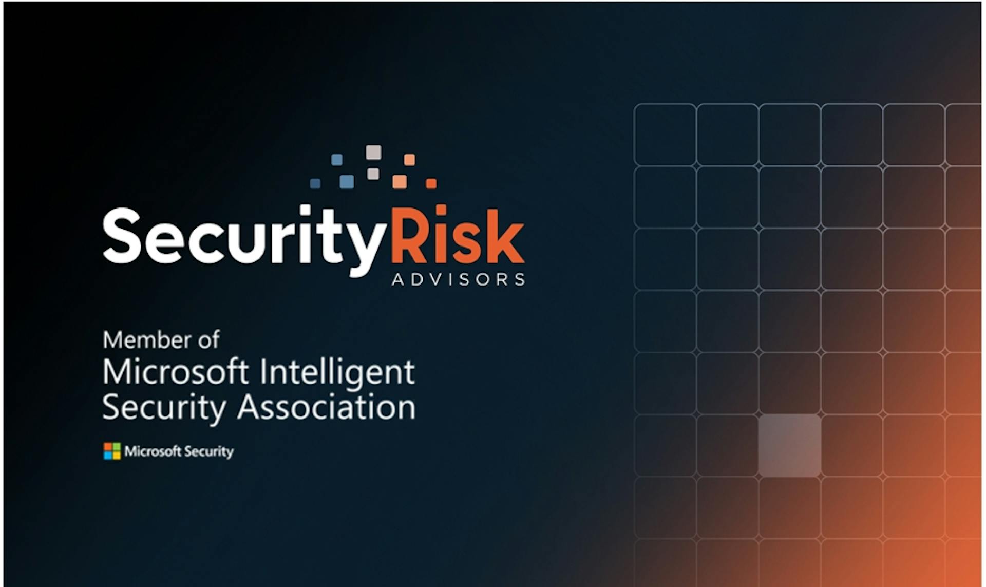 featured image - Security Risk Advisors Joins The Microsoft Intelligent Security Association