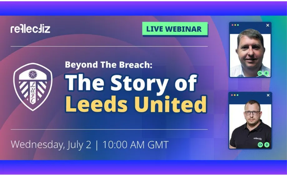 featured image - Leeds United iyo Reflectiz partner in la xira si ay u dhigi karaa in la isticmaalaa web security ka mid ah xiraanka cyber